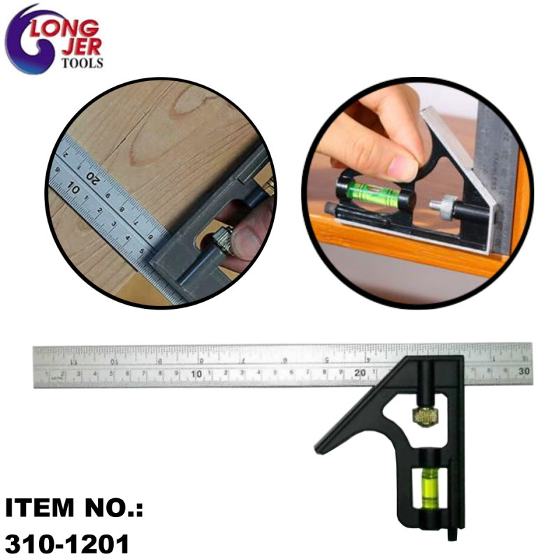 12”/300mm COMBINATION SQUARE